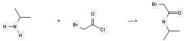 2-Bromo-N-isopropylacetamide can be prepared by Isopropylamine and Bromoacetyl chloride.